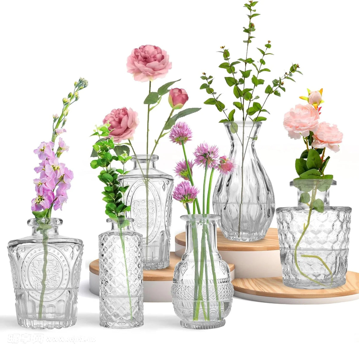 Bud Vases - Set of 6