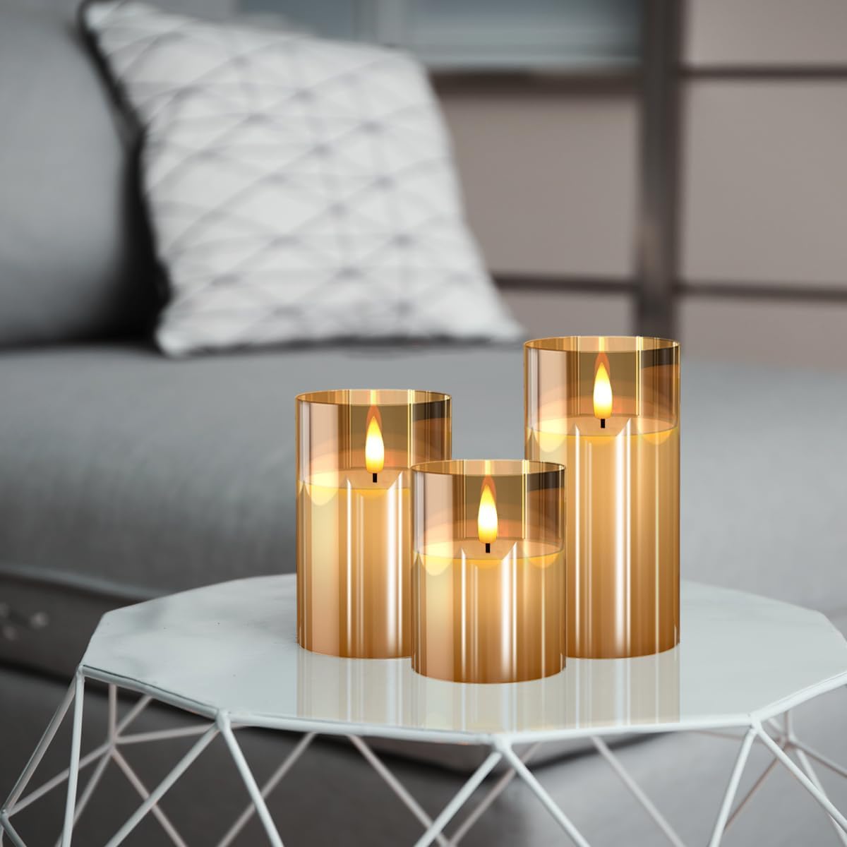 3pcs LED Flameless Candles