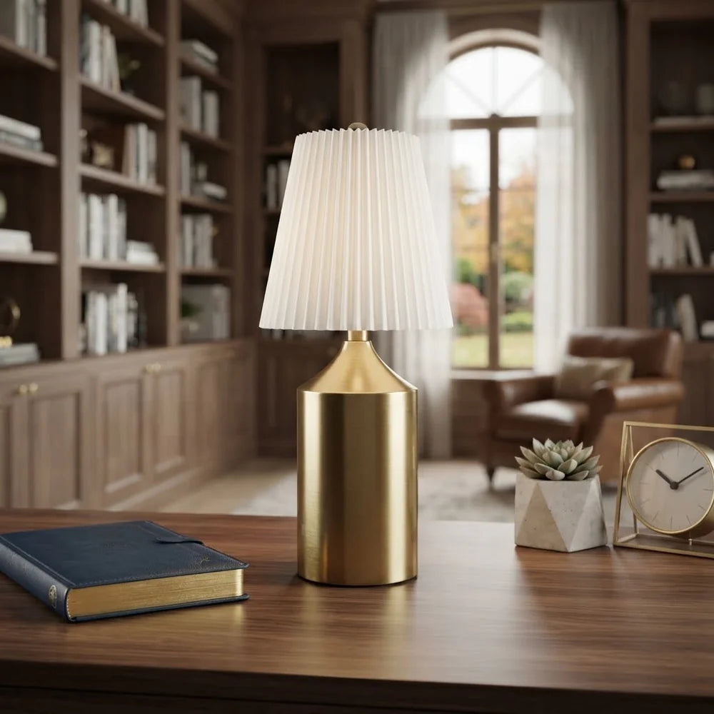 LED Brass Base Lamp