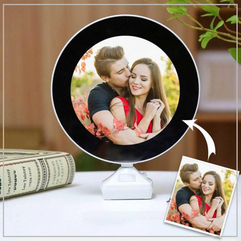 Magic Mirror Photo Frame with LED