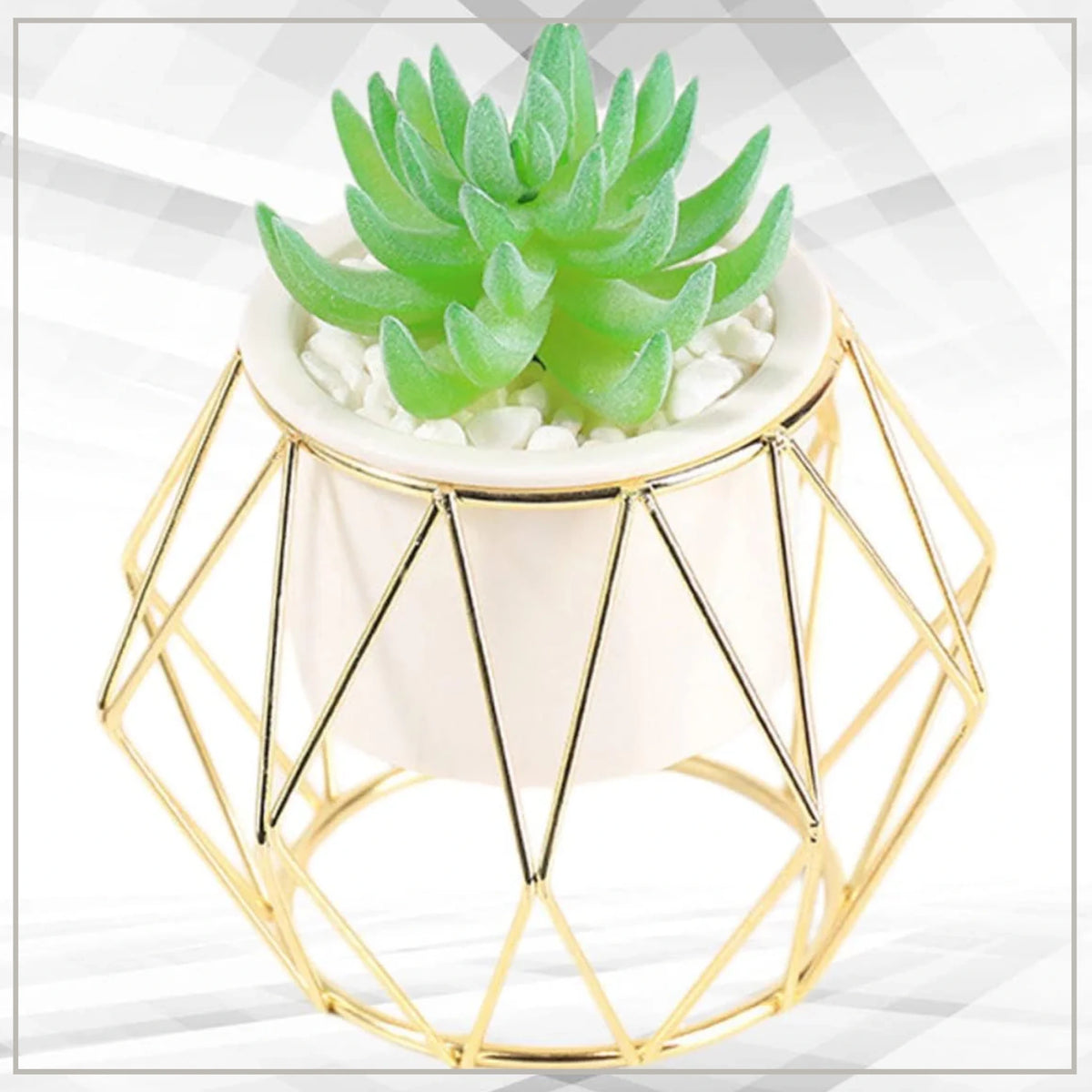 Geometric Flower Vase