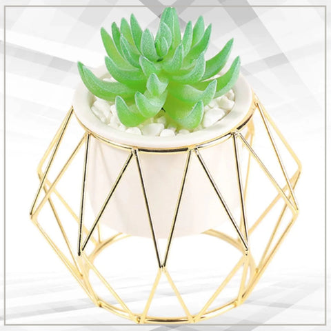Geometric Flower Vase