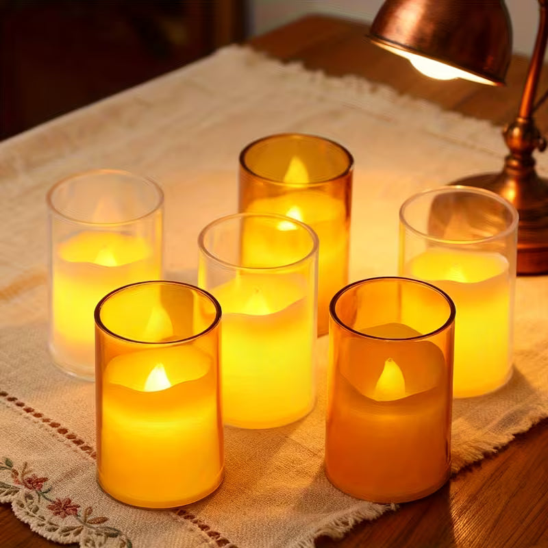 LED Flameless Candles Pack of 6