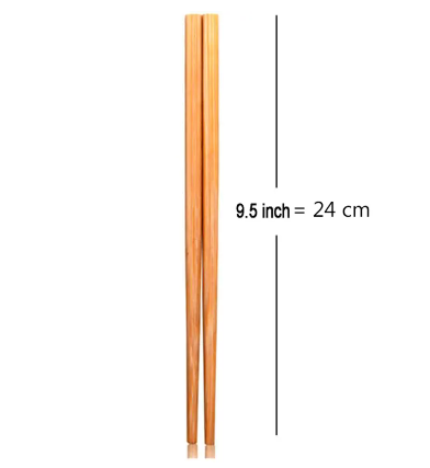 Chopsticks Pair of 5/10 - Bamboo Chopsticks