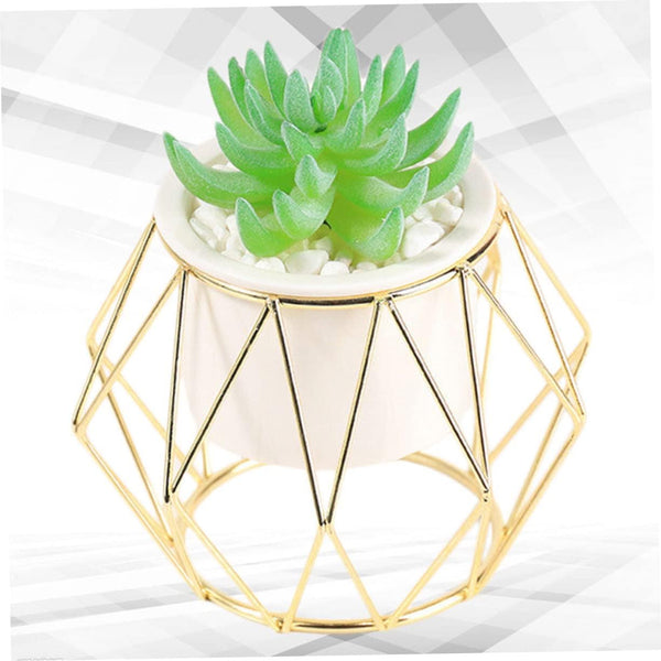 3D Geometric Flower Vase