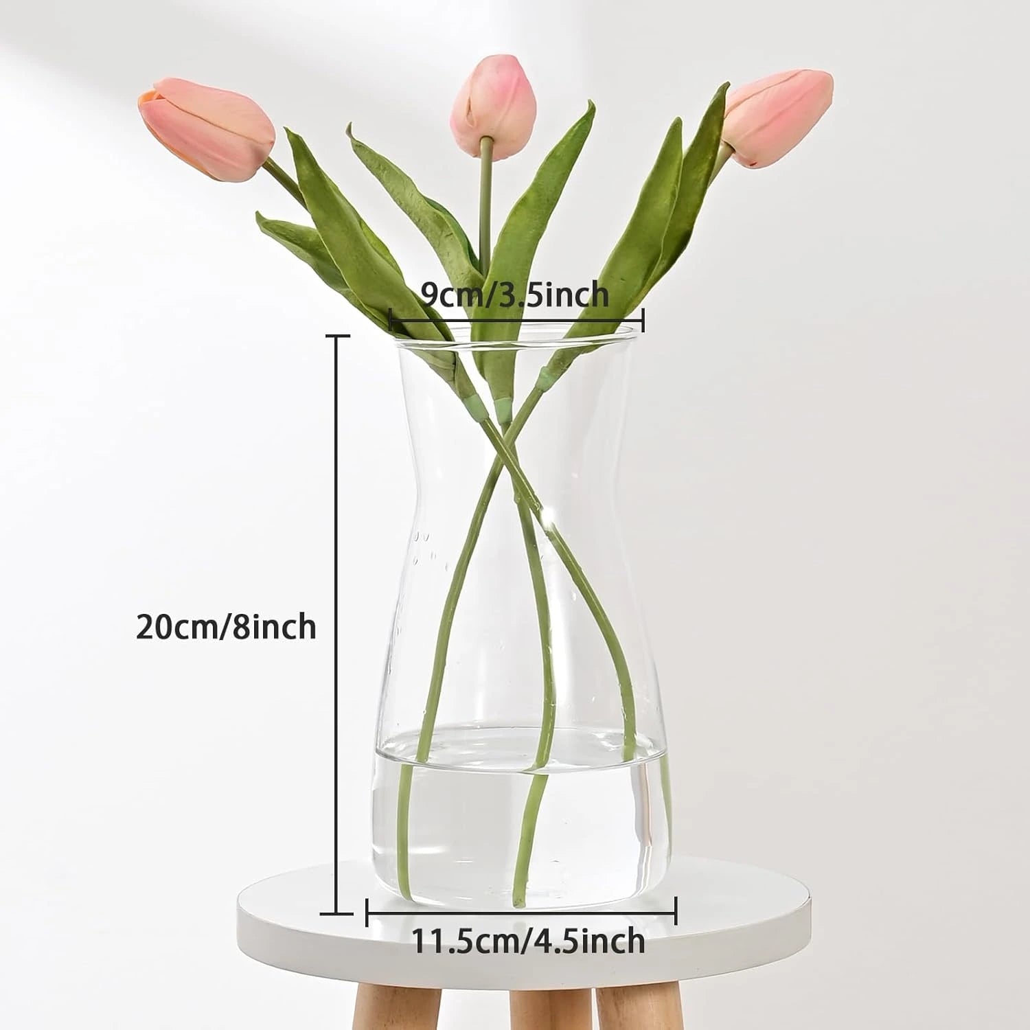 Clear Glass Vase