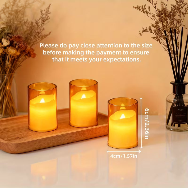 LED Flameless Candles Pack of 6