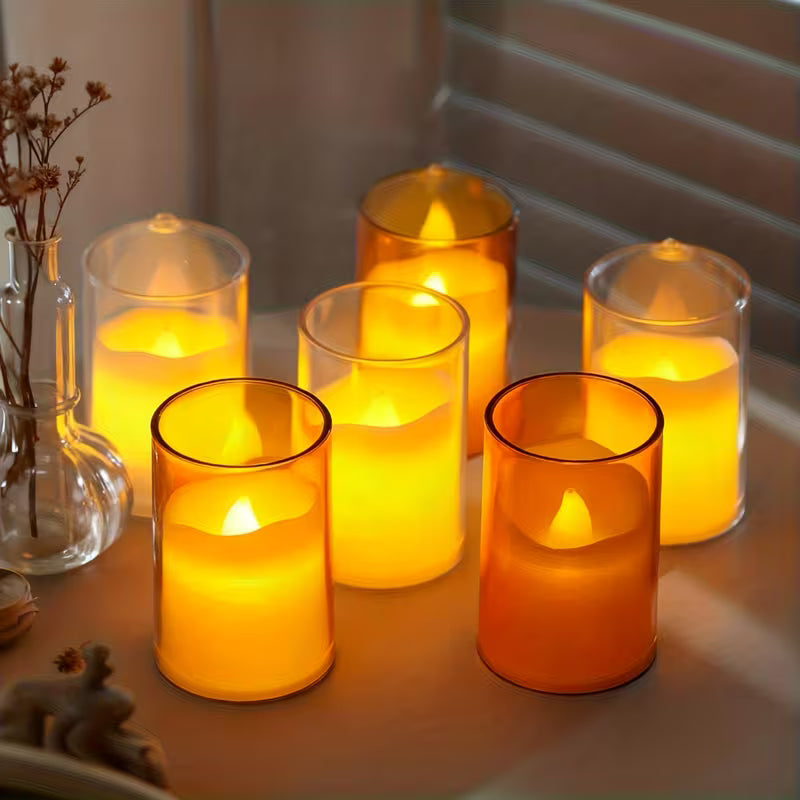 LED Flameless Candles Pack of 6