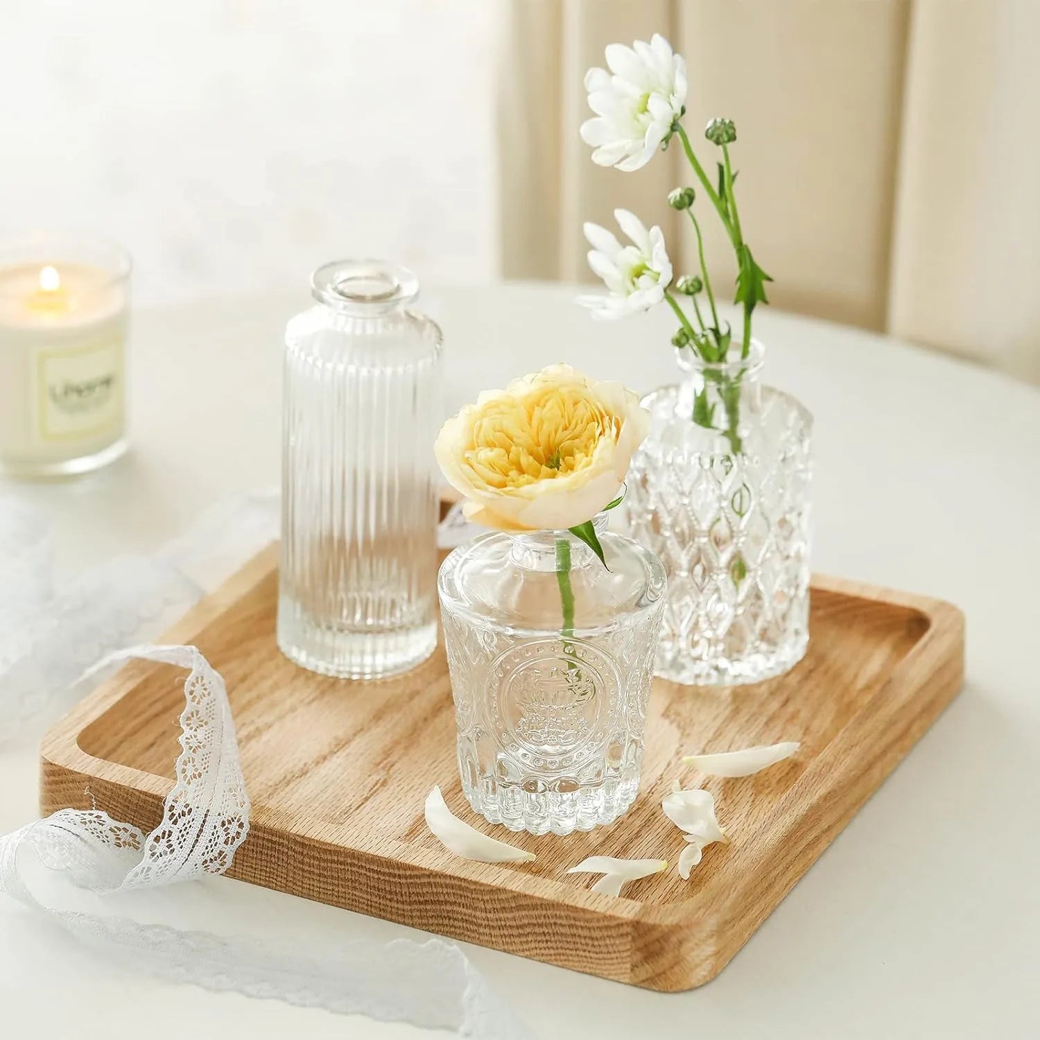 Bud Vases - Set of 6