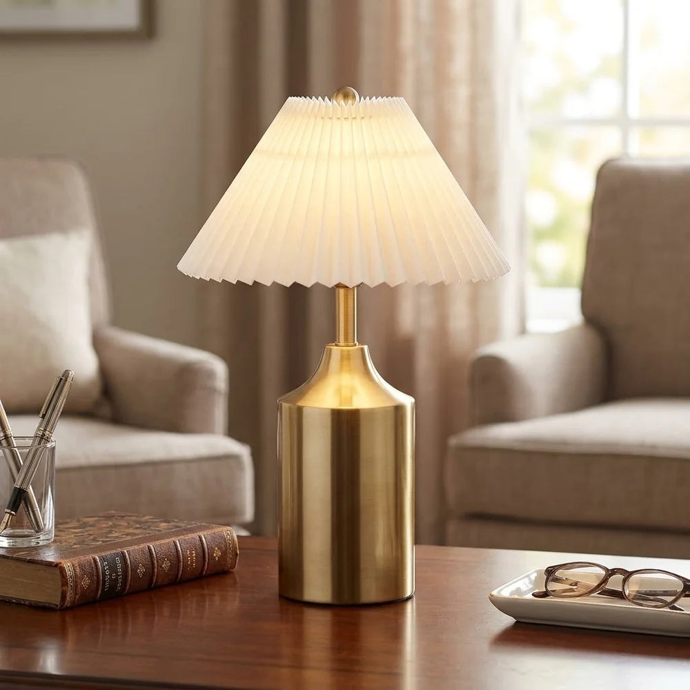 LED Brass Base Lamp