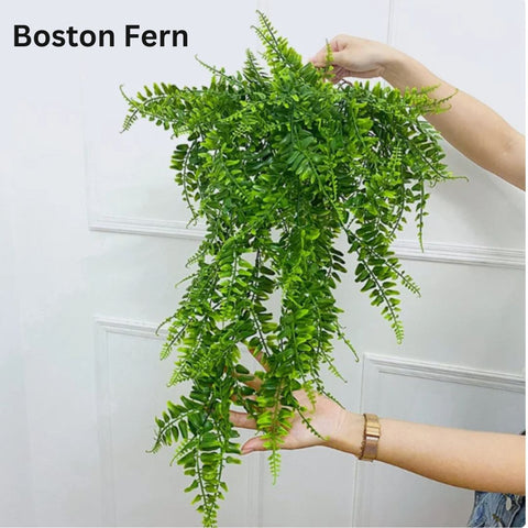 2 Pcs Artifical Fern Branches