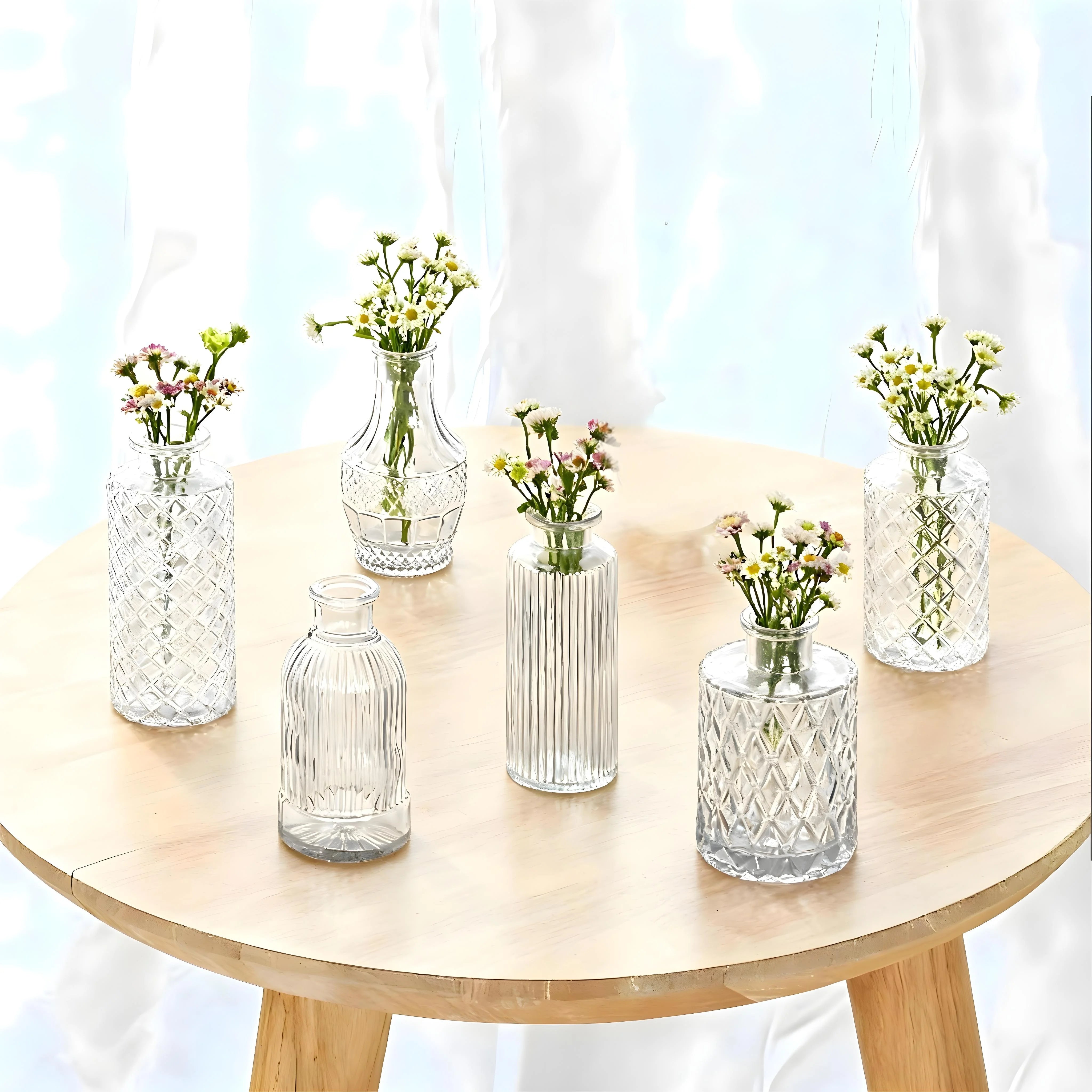 Table Scape Vases - Set of 6