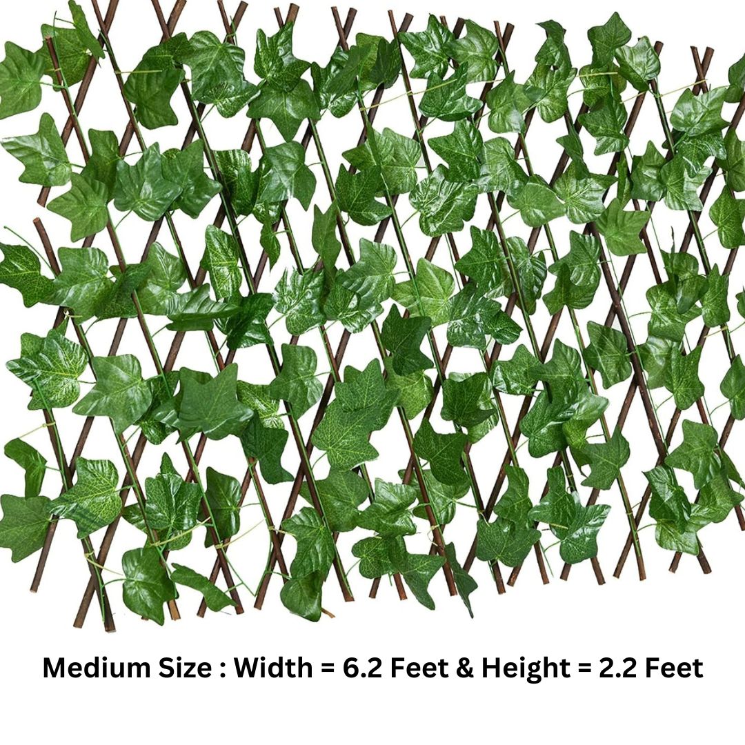 Artificial Garden Plant Fence - Expandable And Stretchable