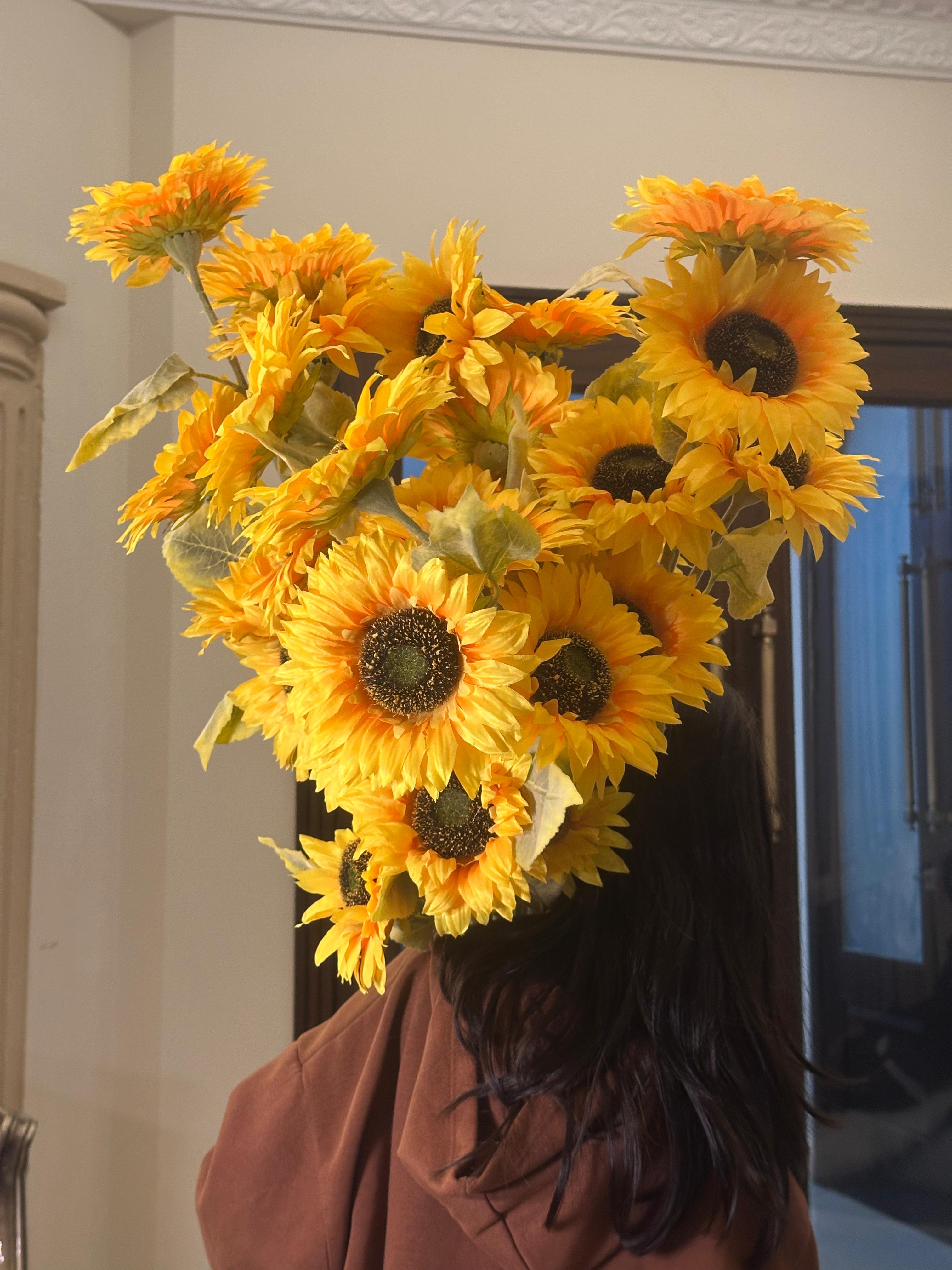 Artificial Sunflowers